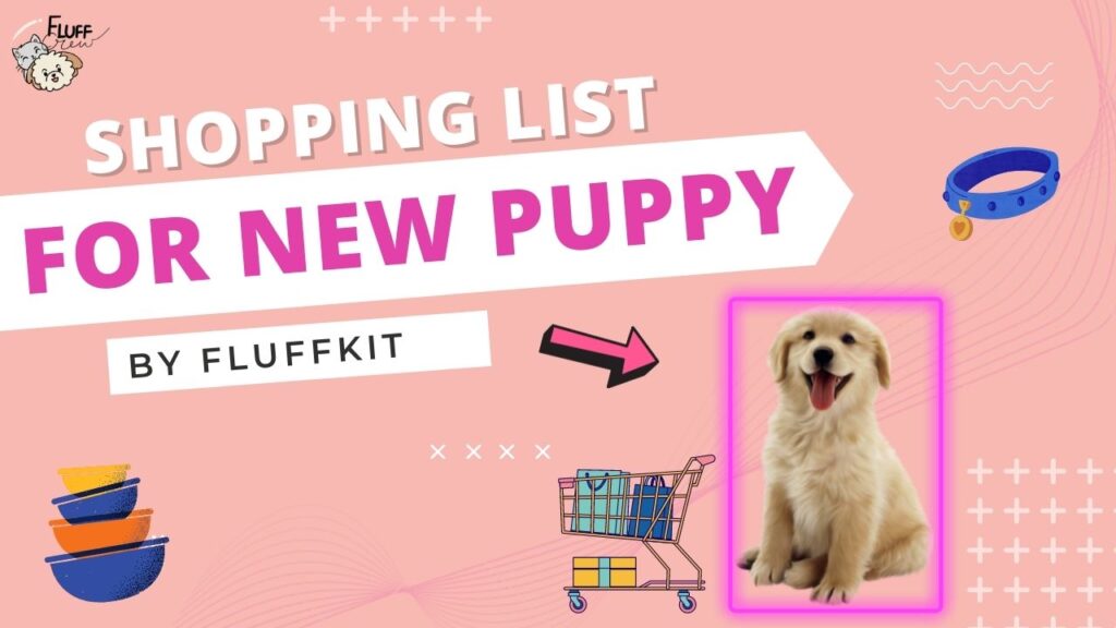 New puppy shopping checklist PDF 2022
